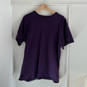 John Elliott Anti Expo purple t-shirt